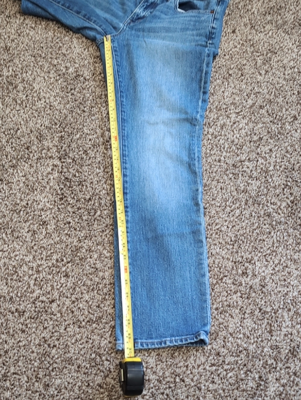 Madewell Slim Mid Rise Boy Jean Roomy Size 27 - Picture 5 of 13